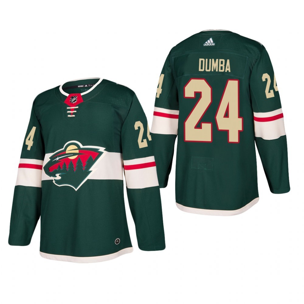 Men's Minnesota Wild Matt Dumba #24 adidas Green Authentic Jersey-Pro Kit Vault | Brand New 26/27 Sports Jerseys